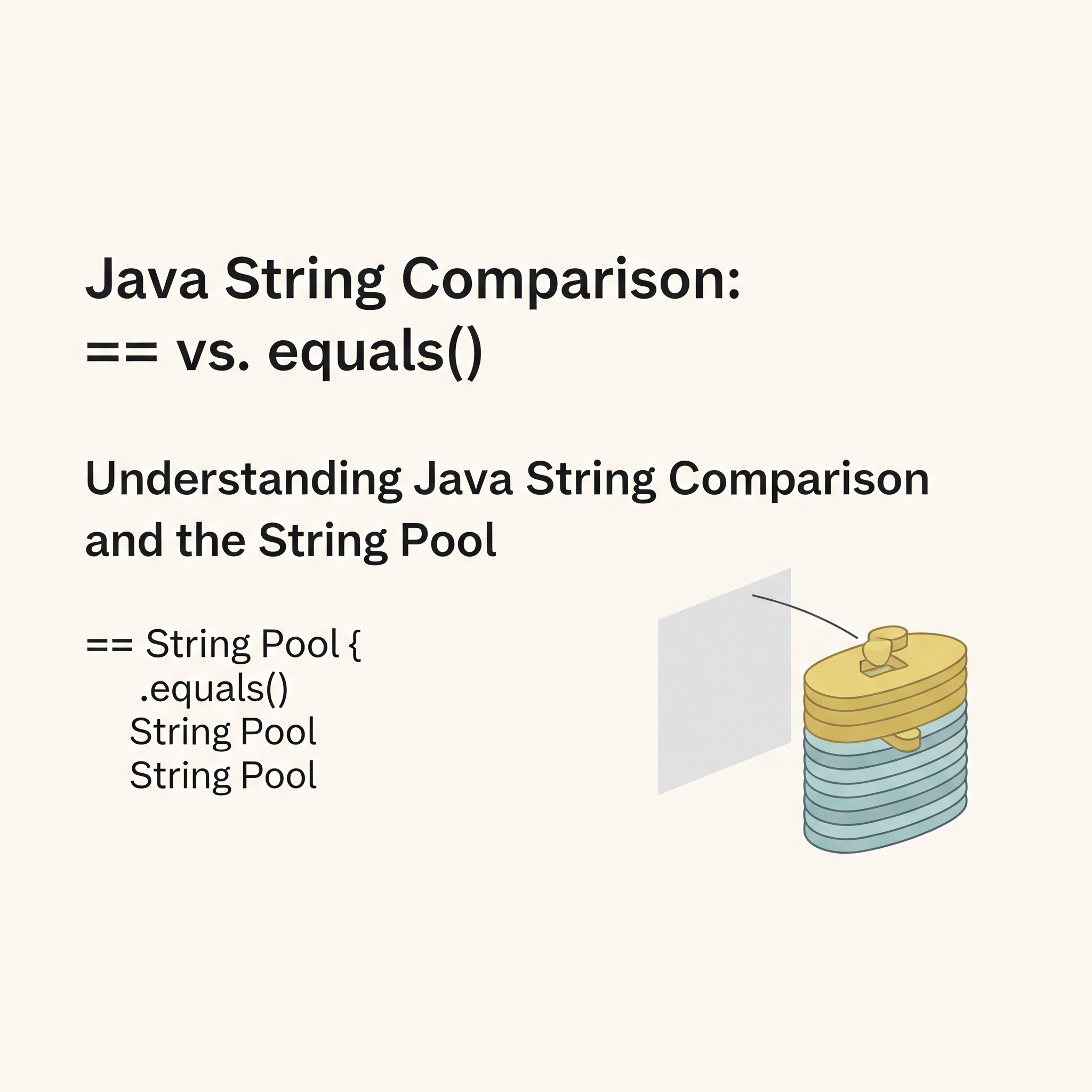 Strings in Java: Warum `==` manchmal funktioniert und manchmal nicht