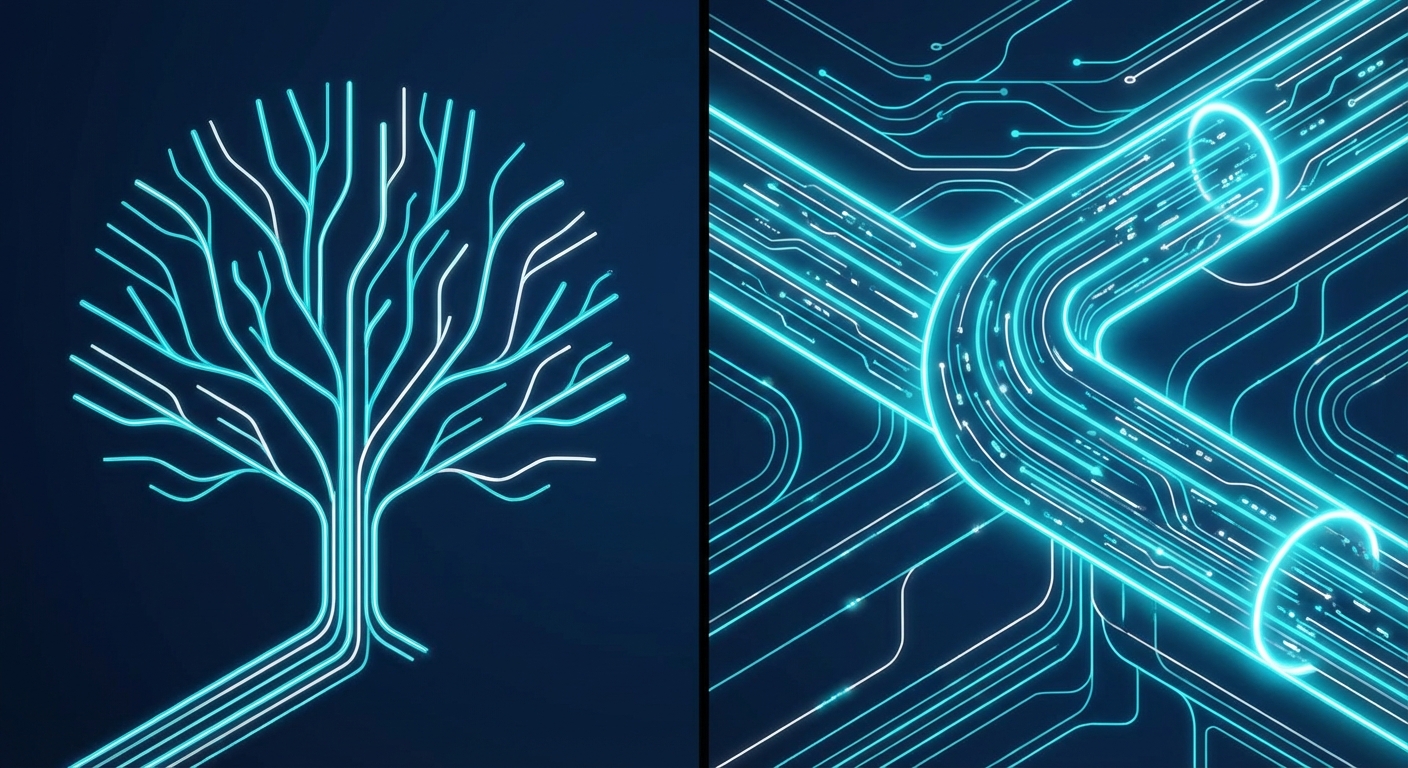 Git im Team: Der Unterschied zwischen Feature-Branches und Trunk-based Development