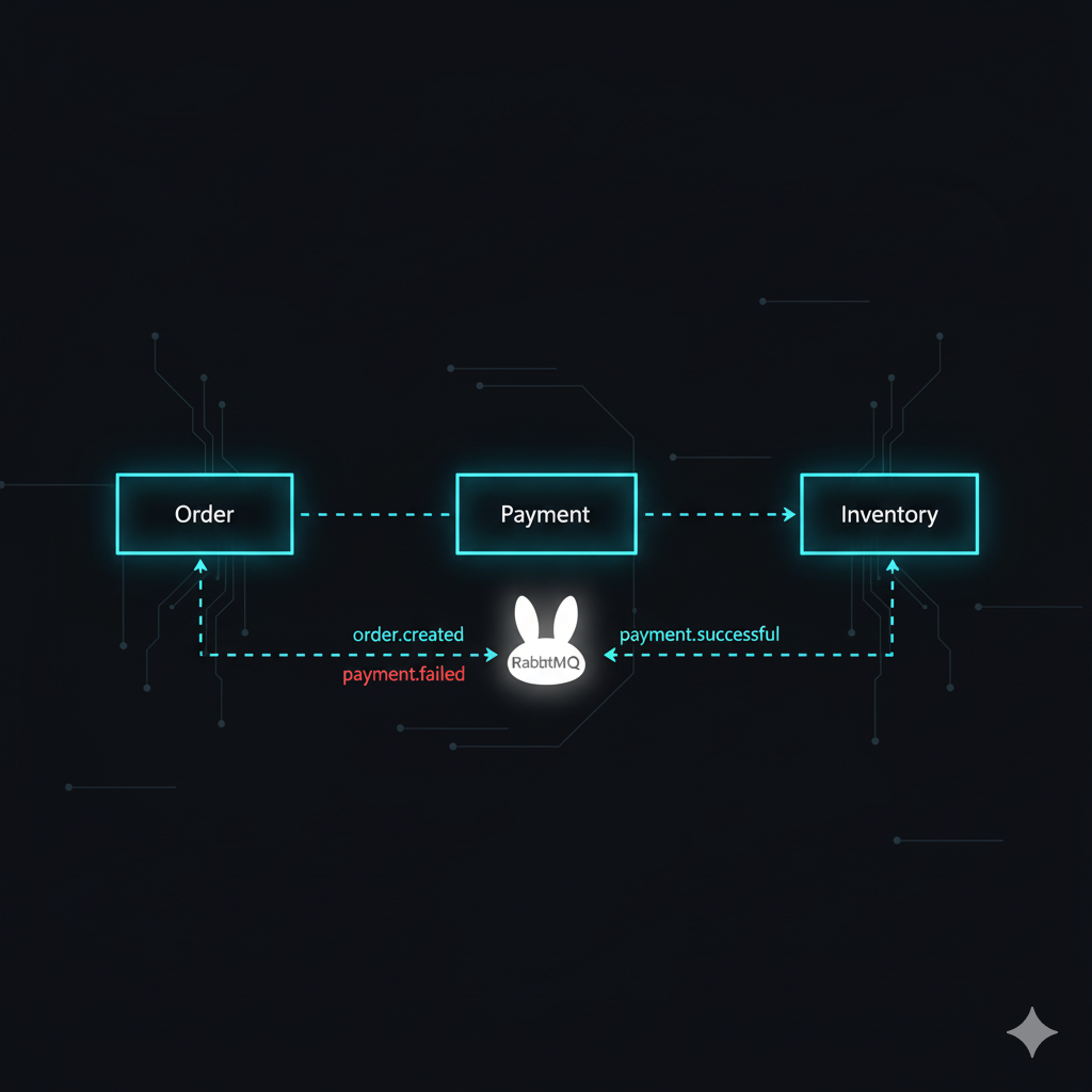 SAGA Pattern in der Praxis: Choreografie mit Spring Boot & RabbitMQ (Teil 2)